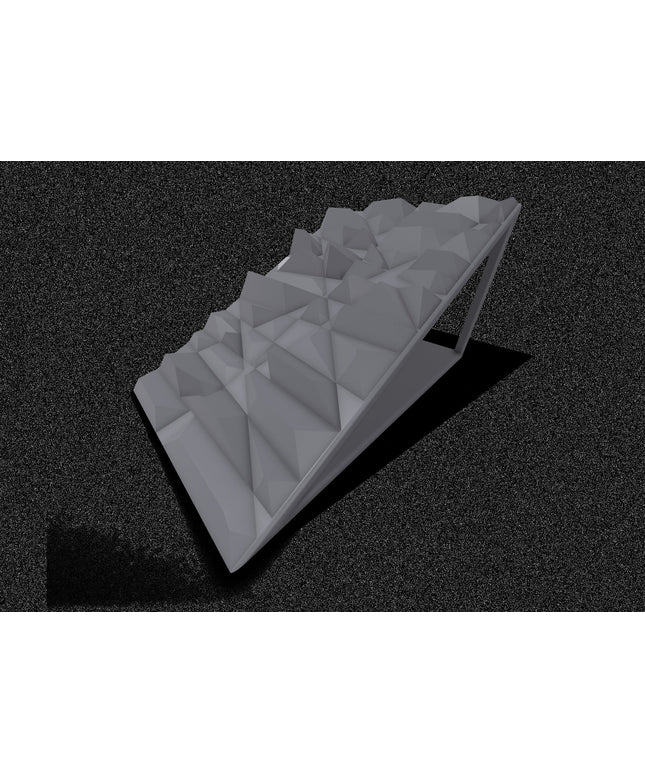 1/16 - 1/18th Ramp Peaked Terrain  - Monster Truck - Crawler Scale - Works as Display Stand - Includes Anti Slip Rubber Feet - Expandable