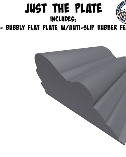 1/24th Up / Down Plate - Flat / Bridge Plate - Bubbly - Monster - Crawler Scale - Adapters - Anti Slip Rubber Feet - Expandable