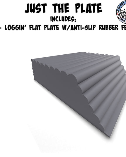 1/16- 1/18th Up / Down Plate - Flat / Bridge Plate - Loggin' - Monster - Crawler Scale - Adapters - Anti Slip Rubber Feet - Expandable