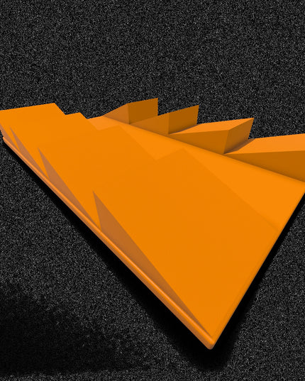 1/16 - 1/18th  Up / Down Plate - Flat / Bridge Plate - Sawback 2 - Monster Truck - Crawler Scale - Anti Slip Rubber Feet - Expandable