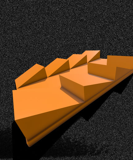 1/16 - 1/18th  Up / Down Plate - Flat / Bridge Plate - Sawback 2 - Monster Truck - Crawler Scale - Anti Slip Rubber Feet - Expandable