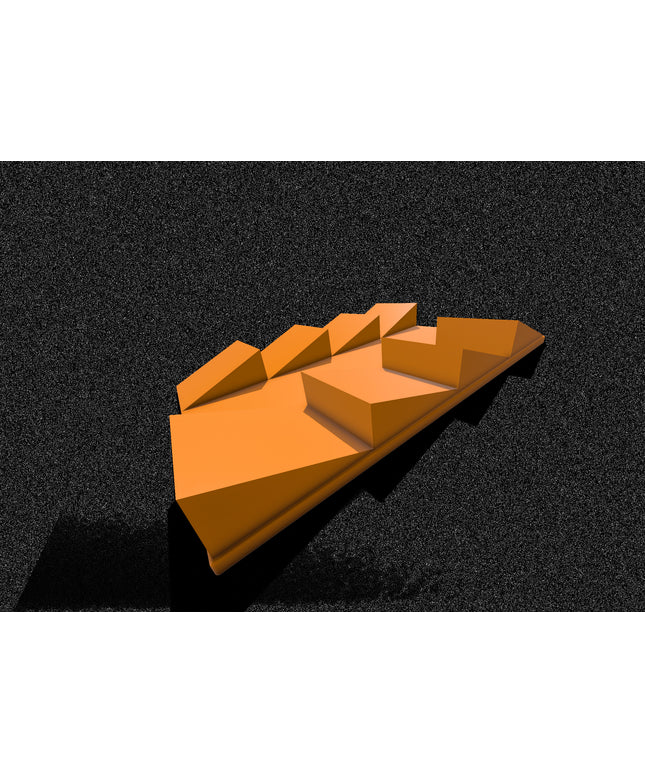 1/16 - 1/18th  Up / Down Plate - Flat / Bridge Plate - Sawback 2 - Monster Truck - Crawler Scale - Anti Slip Rubber Feet - Expandable