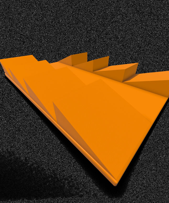 1/16- 1/18th Up / Down Plate - Flat / Bridge Plate - Saw Back - Monster Truck - Crawler Scale - Anti Slip Rubber Feet - Expandable