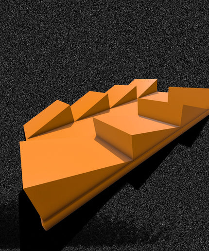 1/16- 1/18th Up / Down Plate - Flat / Bridge Plate - Saw Back - Monster Truck - Crawler Scale - Anti Slip Rubber Feet - Expandable
