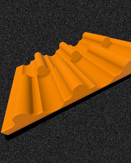 1/16- 1/18th Up / Down Plate - Flat / Bridge Plate - Up Down Round - Monster Truck - Crawler Scale - Anti Slip Rubber Feet - Expandable