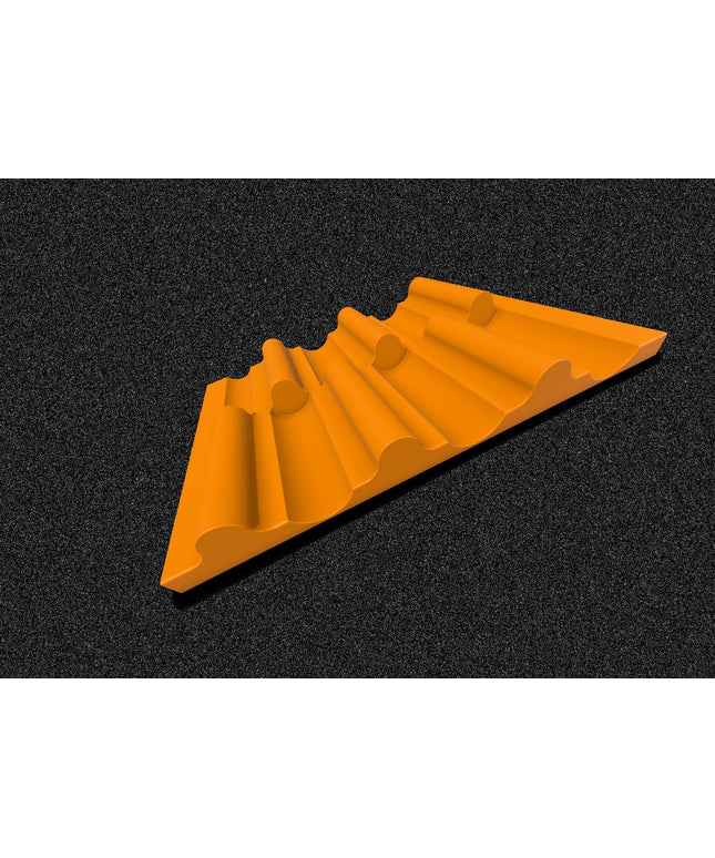 1/16- 1/18th Up / Down Plate - Flat / Bridge Plate - Up Down Round - Monster Truck - Crawler Scale - Anti Slip Rubber Feet - Expandable
