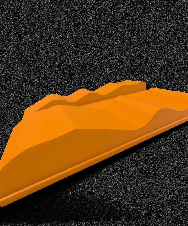 1/16- 1/18th Up / Down Plate - Flat / Bridge Plate - Roll Back - Monster Truck - Crawler Scale - Anti Slip Rubber Feet - Expandable