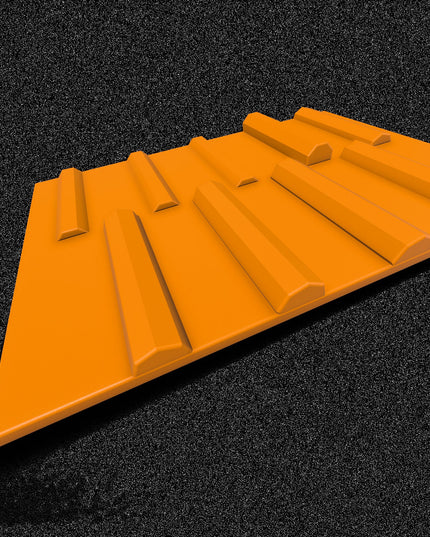 1/16- 1/18th Up / Down Plate - Flat / Bridge Plate - Parking Block - Monster Truck - Crawler Scale - Anti Slip Rubber Feet - Expandable