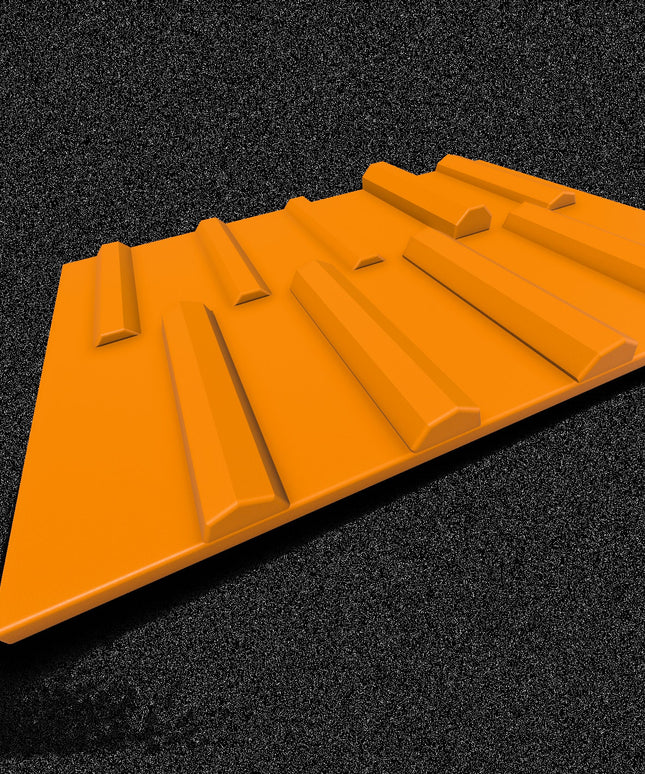 1/16- 1/18th Up / Down Plate - Flat / Bridge Plate - Parking Block - Monster Truck - Crawler Scale - Anti Slip Rubber Feet - Expandable