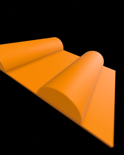1/16- 1/18th Up / Down Plate - Flat / Bridge Plate - Double Bump - Monster Truck - Crawler Scale - Anti Slip Rubber Feet - Expandable