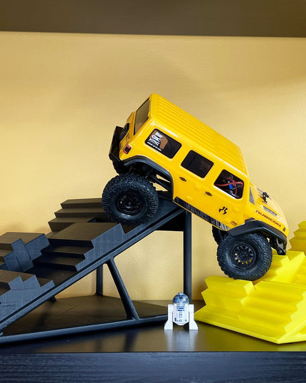 1/16-1/18th Set 1 Ramp Set - 5 Ramps - Monster Truck - Crawler Scale - Anti Slip Rubber Feet - Expandable