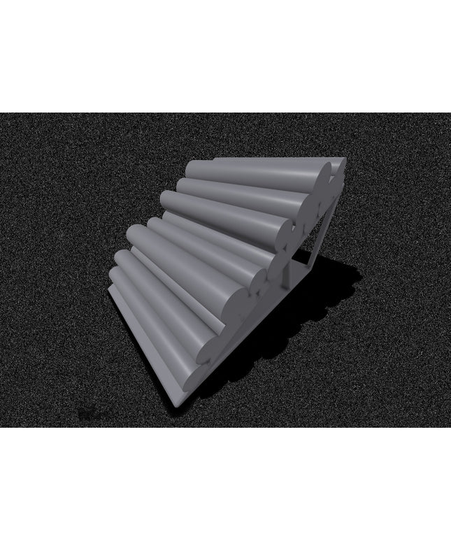 1/16 - 1/18th  Ramp Loggin' Terrain  - Monster Truck - Crawler Scale - Works as Display Stand - Includes Anti Slip Rubber Feet - Expandable