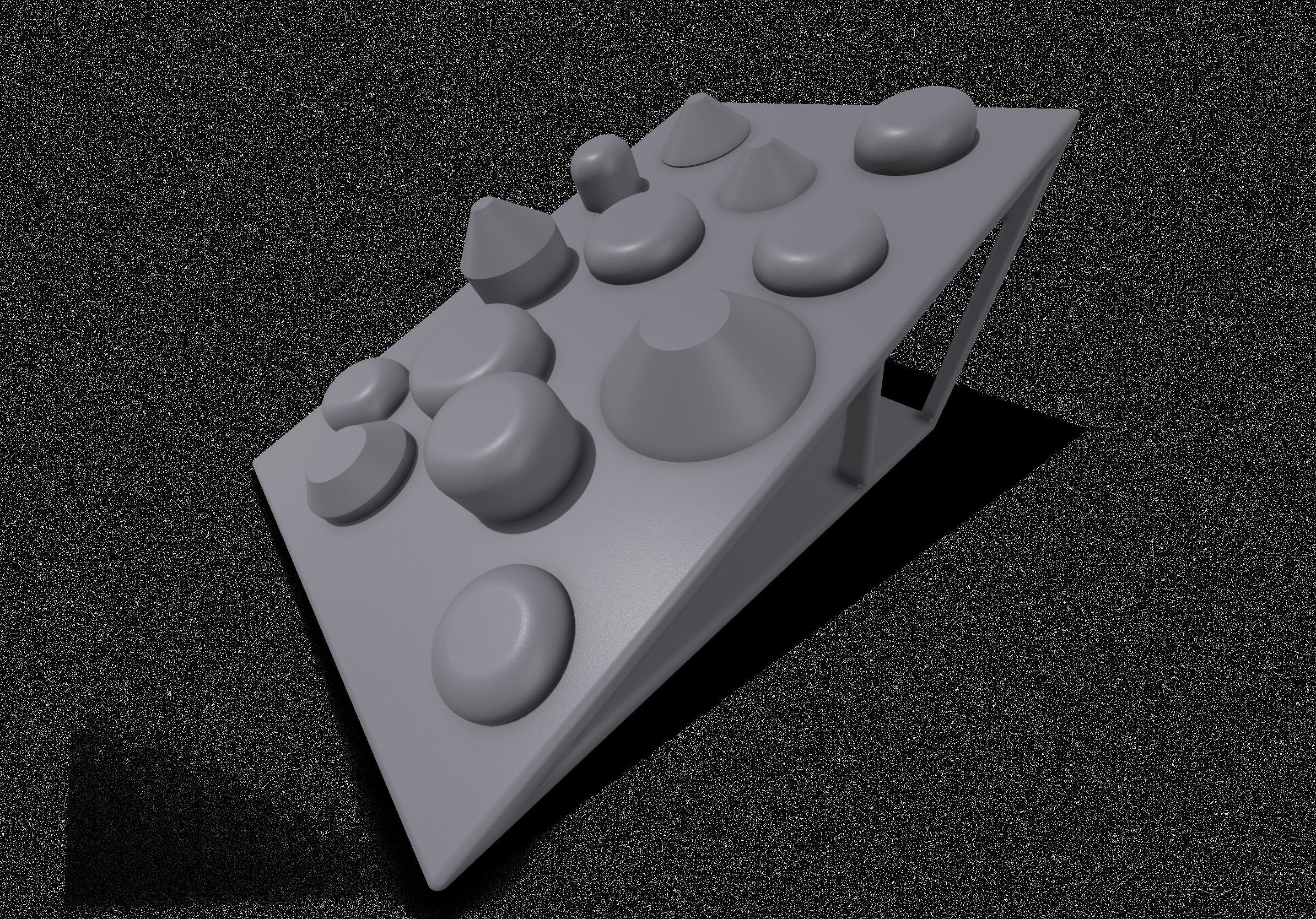 1/16 - 1/18th Ramp Bumpy Terrain - Monster Truck - Crawler Scale - Wor ...