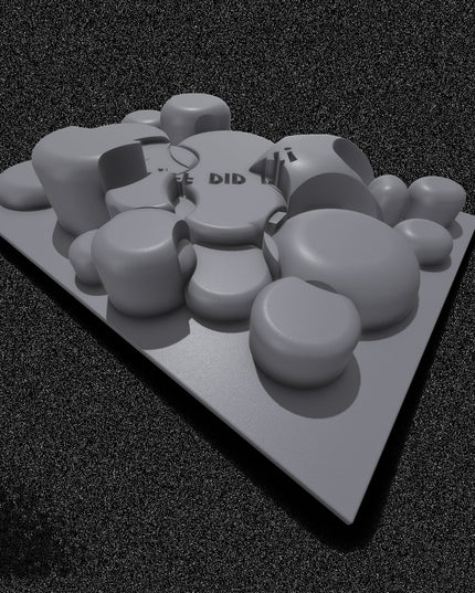 1/16- 1/18th Up / Down Plate - Flat / Bridge Plate - Push the Button - Monster - Crawler Scale - Anti Slip Rubber Feet - Expandable
