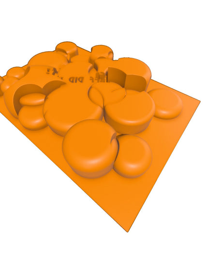 1/16- 1/18th Up / Down Plate - Flat / Bridge Plate - Push the Button - Monster - Crawler Scale - Anti Slip Rubber Feet - Expandable