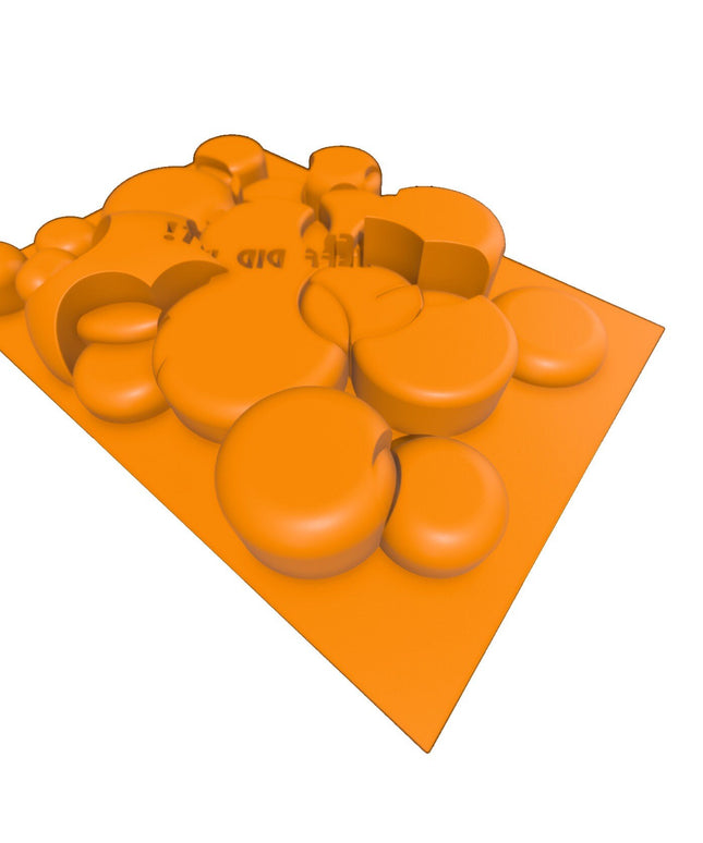 1/16- 1/18th Up / Down Plate - Flat / Bridge Plate - Push the Button - Monster - Crawler Scale - Anti Slip Rubber Feet - Expandable