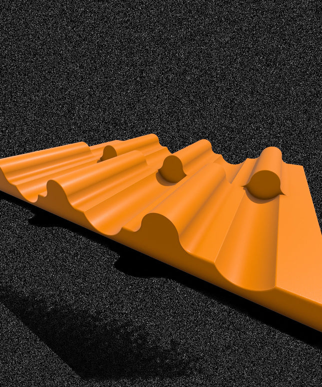 1/16- 1/18th Up / Down Plate - Flat / Bridge Plate - Up Down Round - Monster Truck - Crawler Scale - Anti Slip Rubber Feet - Expandable