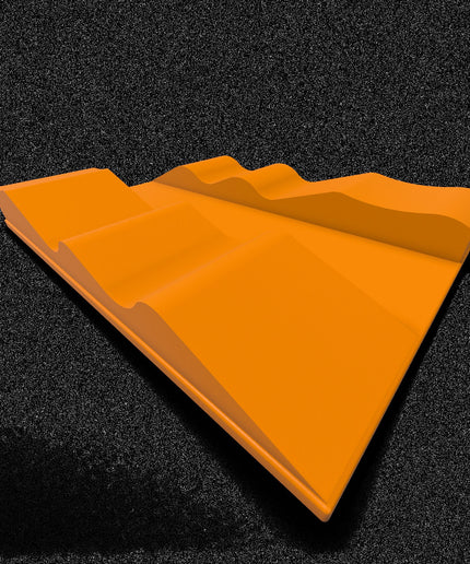 1/16- 1/18th Up / Down Plate - Flat / Bridge Plate - Roll Back - Monster Truck - Crawler Scale - Anti Slip Rubber Feet - Expandable
