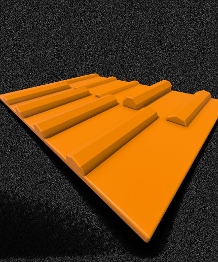 1/16- 1/18th Up / Down Plate - Flat / Bridge Plate - Parking Block - Monster Truck - Crawler Scale - Anti Slip Rubber Feet - Expandable