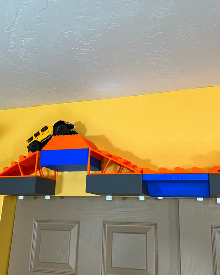 1/24th RC Crawl The Wall Set - Spans 54 Inches - Can be Mounted with Removable Strips or Screws - SCX24 - Expandable - Fathers Day