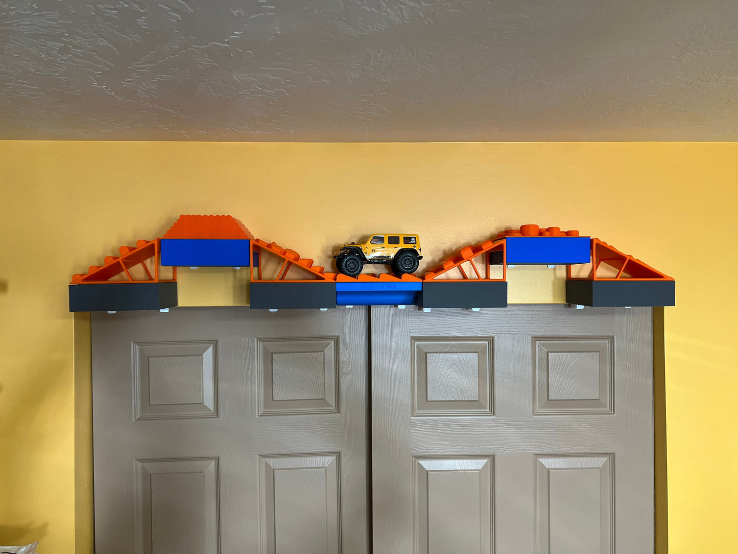 1/24th RC Crawl The Wall Set - Spans 54 Inches - Can be Mounted with Removable Strips or Screws - SCX24 - Expandable - Fathers Day