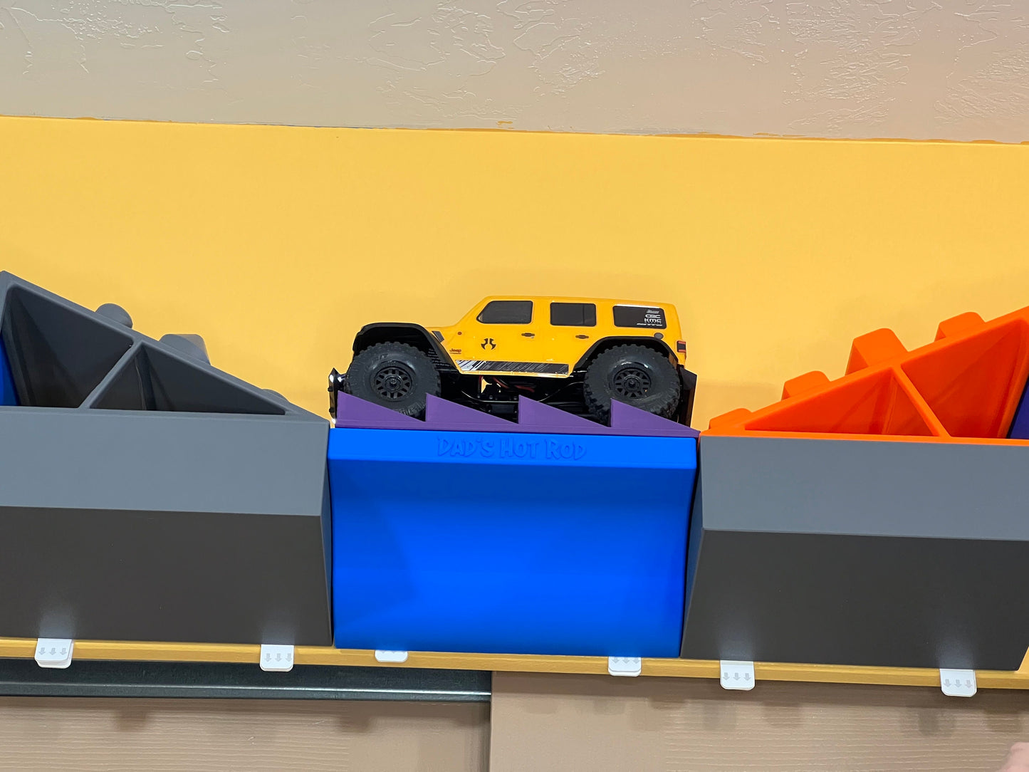 1/24th RC Crawl The Wall Set - Spans 54 Inches - Can be Mounted with Removable Strips or Screws - SCX24 - Expandable - Fathers Day