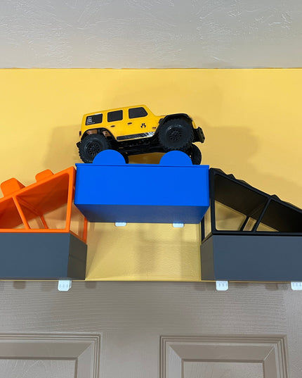 1/24th RC Crawl The Wall Set - Spans 54 Inches - Can be Mounted with Removable Strips or Screws - SCX24 - Expandable - Fathers Day
