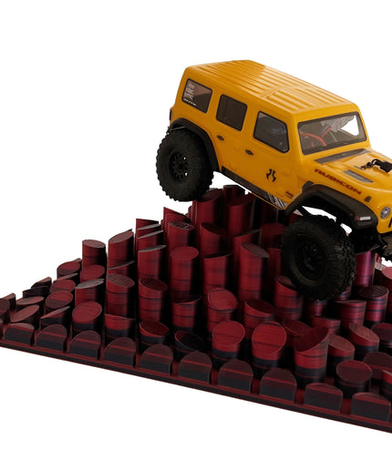 1/24th Crawler 1 Square Foot Adventure Plate - Post Design - Coffee Table Fun - Crawler Scale - Ikea Shelf - Anti Slip Rubber Feet