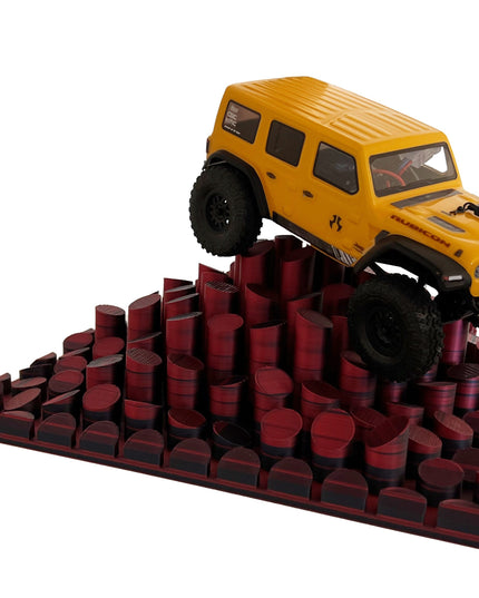 1/24th Crawler 1 Square Foot Adventure Plate - Post Design - Coffee Table Fun - Crawler Scale - Ikea Shelf - Anti Slip Rubber Feet