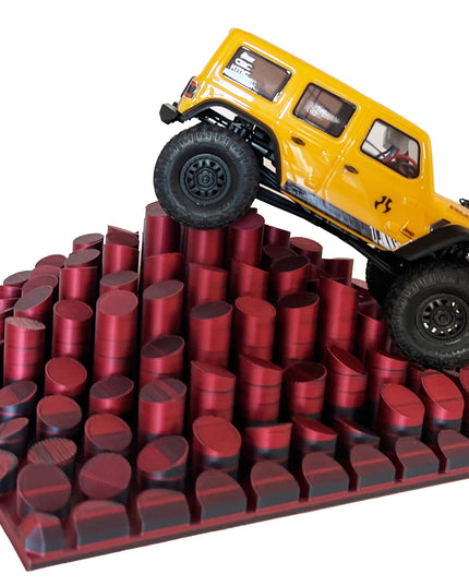 1/24th Crawler 1 Square Foot Adventure Plate - Post Design - Coffee Table Fun - Crawler Scale - Ikea Shelf - Anti Slip Rubber Feet