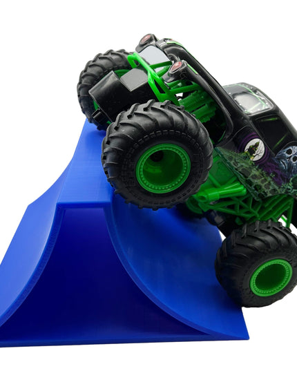 1/24th Monster Truck Ramp Set 1 Includes 5 Stunt/Jump Ramps - WIDE - Works as Display Stand - Includes Anti Slip Rubber Feet - Great Gift!