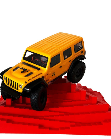 1/24th Crawler 1 Square Foot Adventure Plate - Temple Design - Coffee Table Fun - Crawler Scale - Ikea Shelf - Anti Slip Rubber Feet