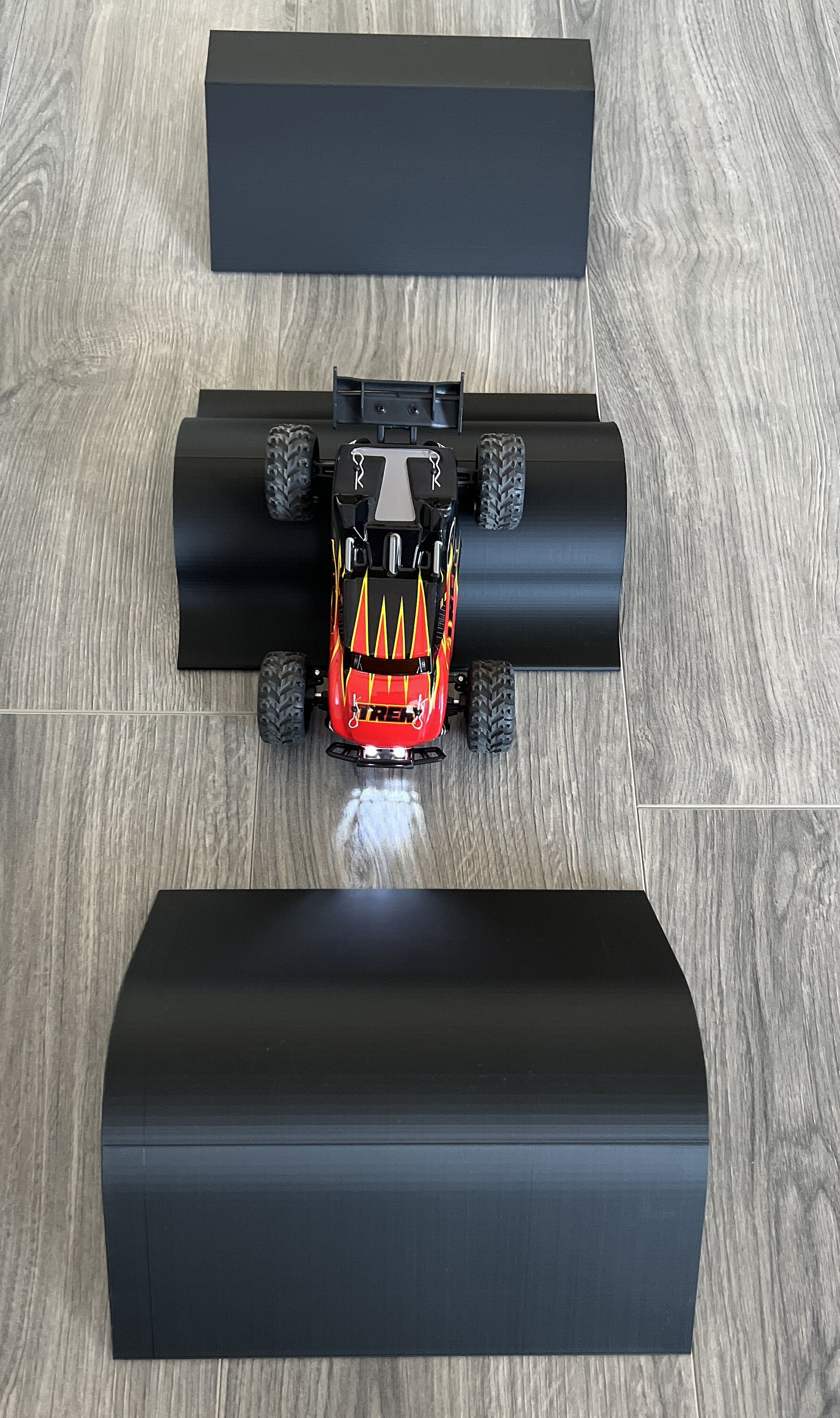 Monster Ramps Latch 1/24th Monster Truck Ramp Set Includes 3 Jump/Roll Over Ramps - 200mm ...