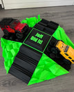 Black / Bright Green