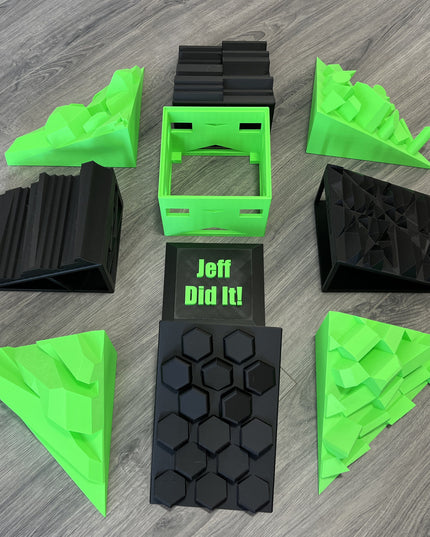 1/16 - 18th The Mound Ramp Set - Advanced Drivers Only - Aggressive Terrain - Crawler Scale - Display - Anti Slip Rubber Feet - Expandable