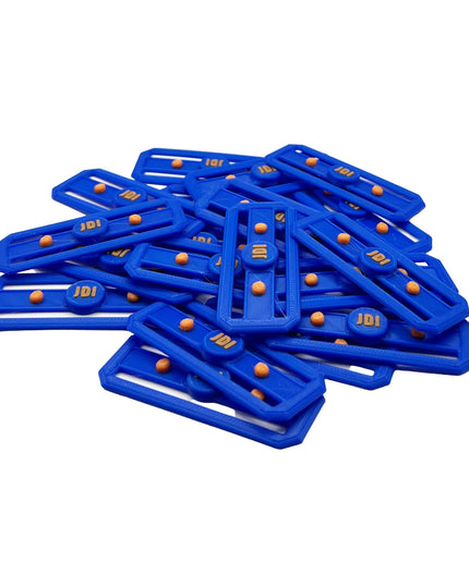 Jeff Did It! - Hot Wheels 2 Color Track Connectors 20 Pack - Track Upgrade - 3D Printed - Designed and Made in the USA