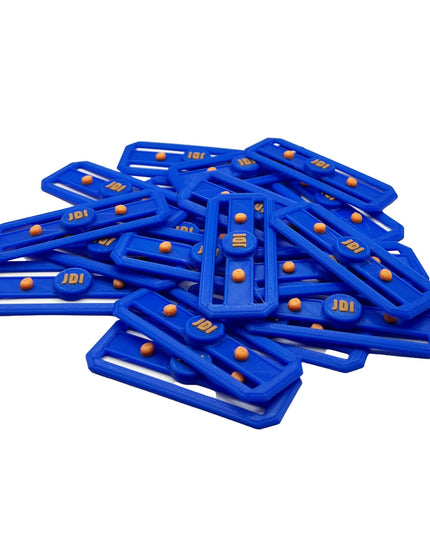 Jeff Did It! - Hot Wheels 2 Color Track Connectors 20 Pack - Track Upgrade - 3D Printed - Designed and Made in the USA