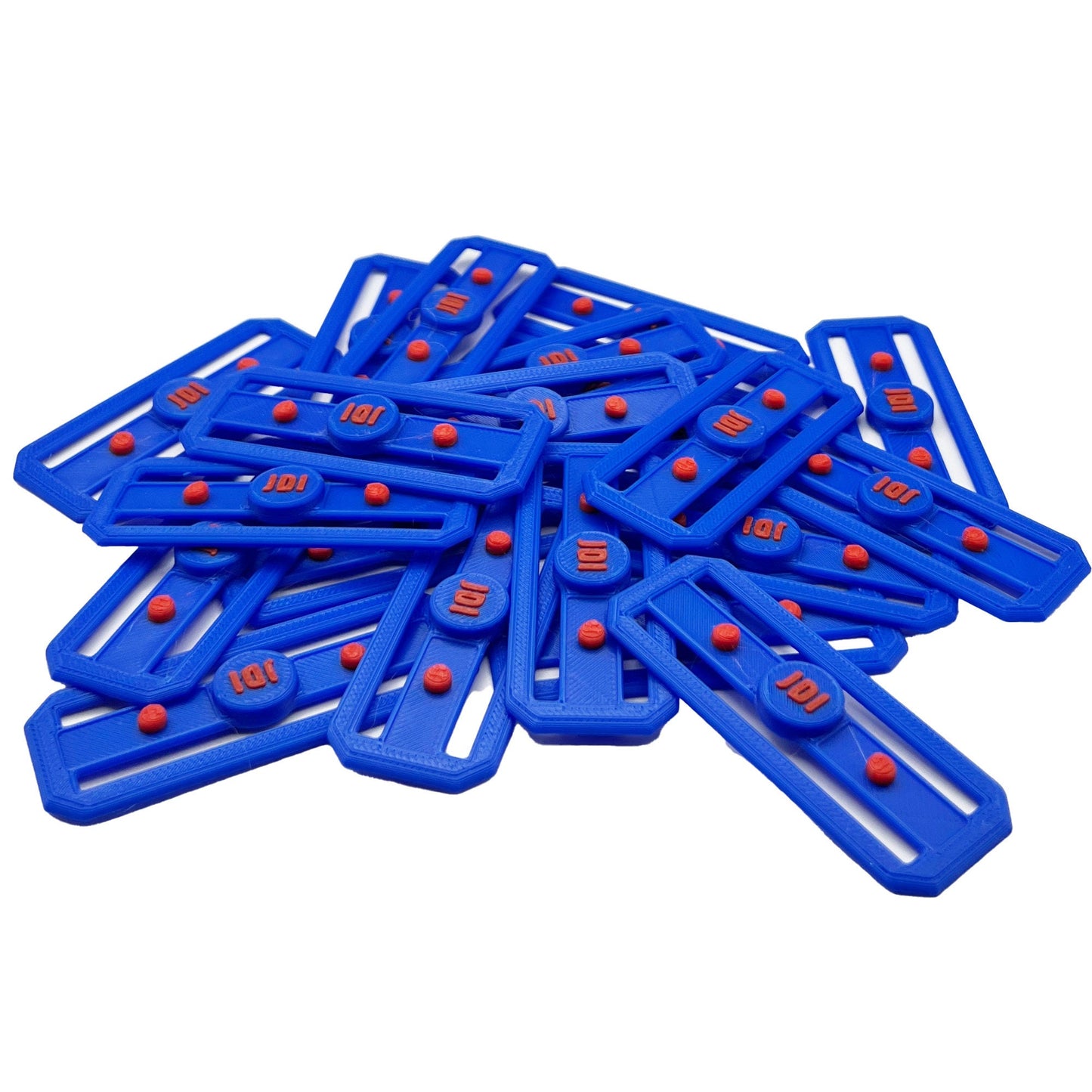 Jeff Did It! - Hot Wheels 2 Color Track Connectors 20 Pack - Track Upgrade - 3D Printed - Designed and Made in the USA