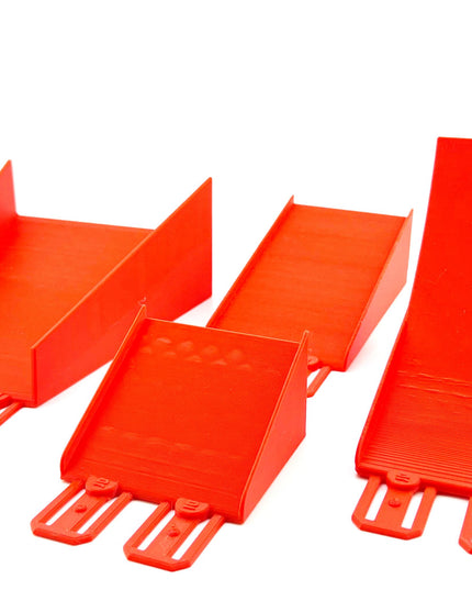Jeff Did It! - Hot Wheels Monster Truck - 2 Lane Monster Truck 4 Jump Set - 3D Printed - Designed and Made in the USA