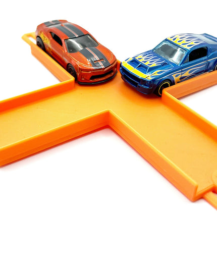 Jeff Did It! - Hot Wheels - 4 Way Crossing Crisscross Crash - 3D Printed - Designed and Made in the USA