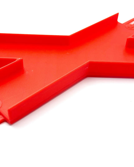 Jeff Did It! - Hot Wheels - 4 Way X Crossing Crisscross Crash - 3D Printed - Designed and Made in the USA