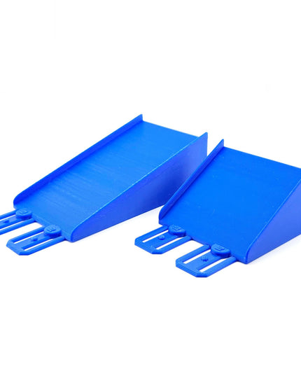 Jeff Did It! - Hot Wheels Monster Truck - 2 Lane Small & Medium MT Jump Set - 3D Printed - Designed and Made in the USA