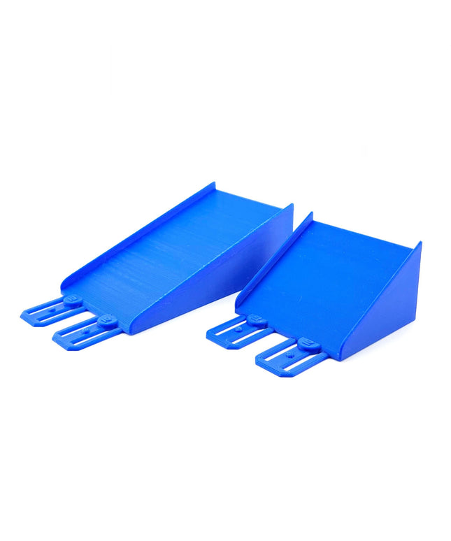 Jeff Did It! - Hot Wheels Monster Truck - 2 Lane Small & Medium MT Jump Set - 3D Printed - Designed and Made in the USA