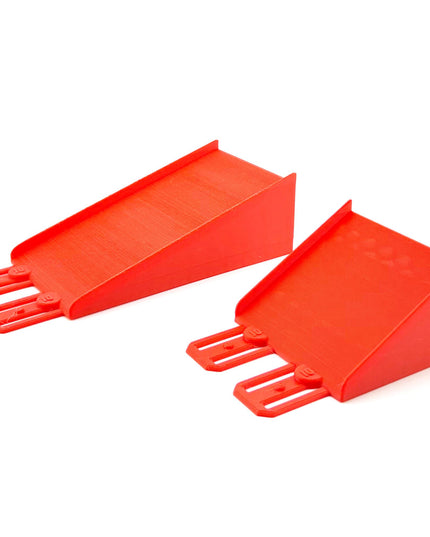 Jeff Did It! - Hot Wheels Monster Truck - 2 Lane Small & Medium MT Jump Set - 3D Printed - Designed and Made in the USA