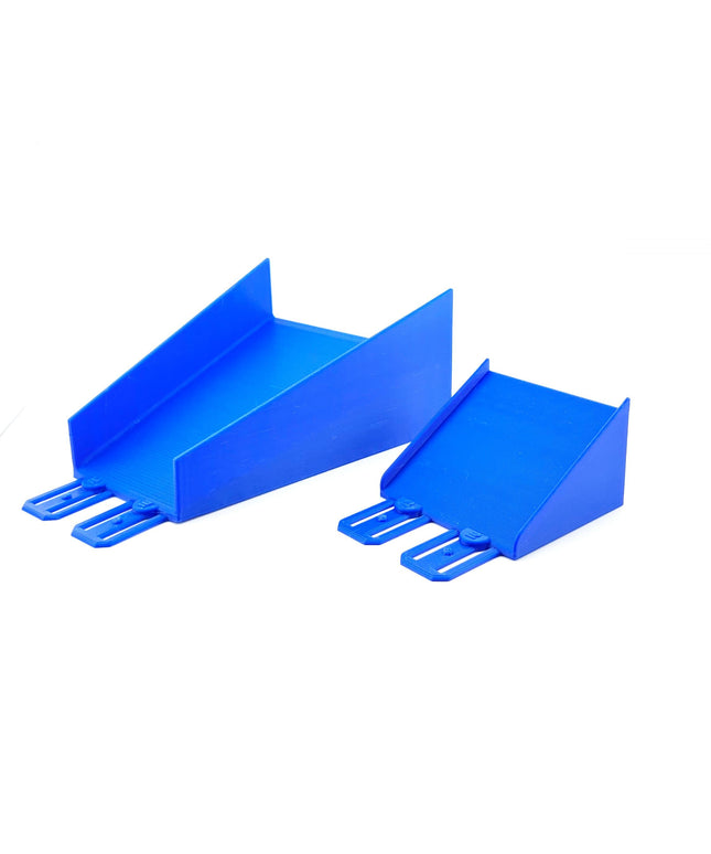 Jeff Did It! - Hot Wheels Monster Truck - 2 Lane Small Jump w/Landing Ramp - 3D Printed - Designed and Made in the USA