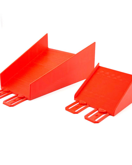 Jeff Did It! - Hot Wheels Monster Truck - 2 Lane Small Jump w/Landing Ramp - 3D Printed - Designed and Made in the USA