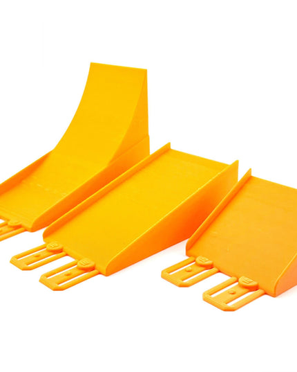 Jeff Did It! - Hot Wheels Monster Truck - 2 Lane Monster Truck 3 Jump Set - 3D Printed - Designed and Made in the USA