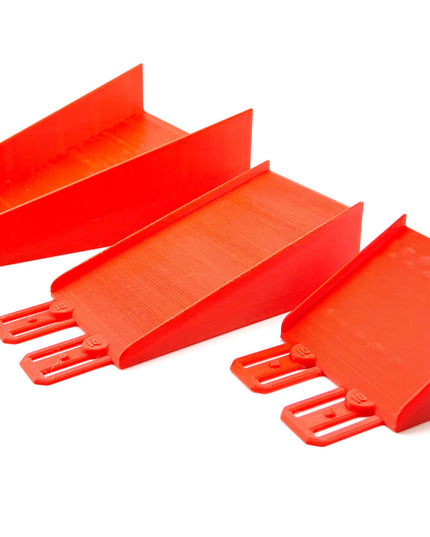 Jeff Did It! - Hot Wheels Monster Truck - 2 Lane 2 Ramp Set with Landing Ramp - 3D Printed - Designed and Made in the USA