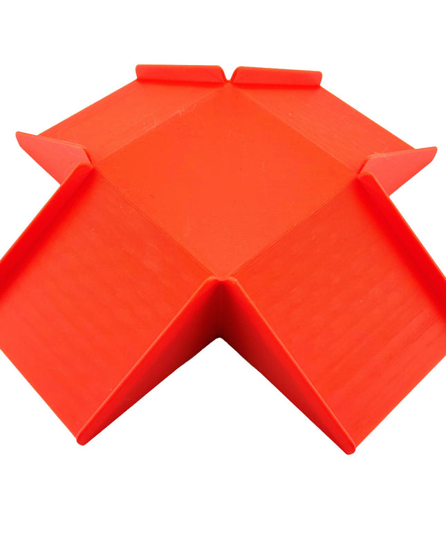 Jeff Did It! - Hot Wheels Monster Truck / Car - Free Style 2 Lane 4 Way Table Top Jump - Anti-Slip Rubber Feet - Designed & Made in the USA