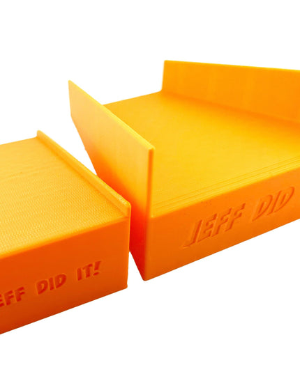 Jeff Did It! - Hot Wheels Monster Truck - 2 Lane Medium MT Jump w/ Landing Ramp Free Style - 3D Printed - Made in the USA